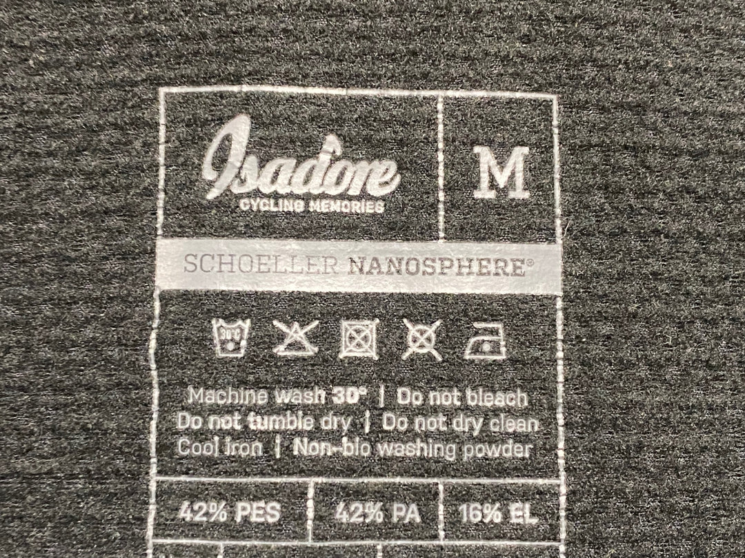 JW181 イザドア ISADORE ビブタイツ M 裏起毛 黒