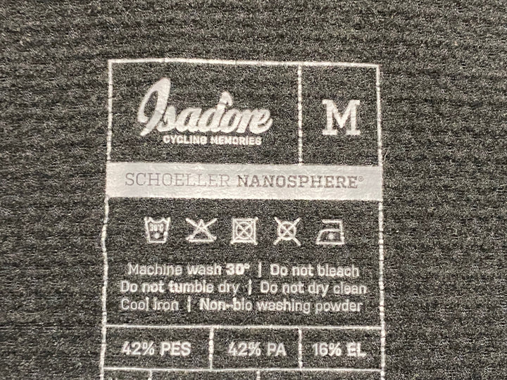 JW181 イザドア ISADORE ビブタイツ M 裏起毛 黒