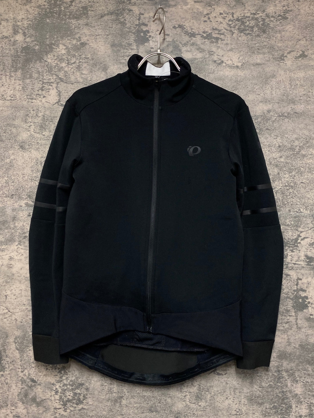 JV347 パールイズミ PEARL iZUMi 長袖サイクルジャケット 黒 M 裏起毛 黒タグ