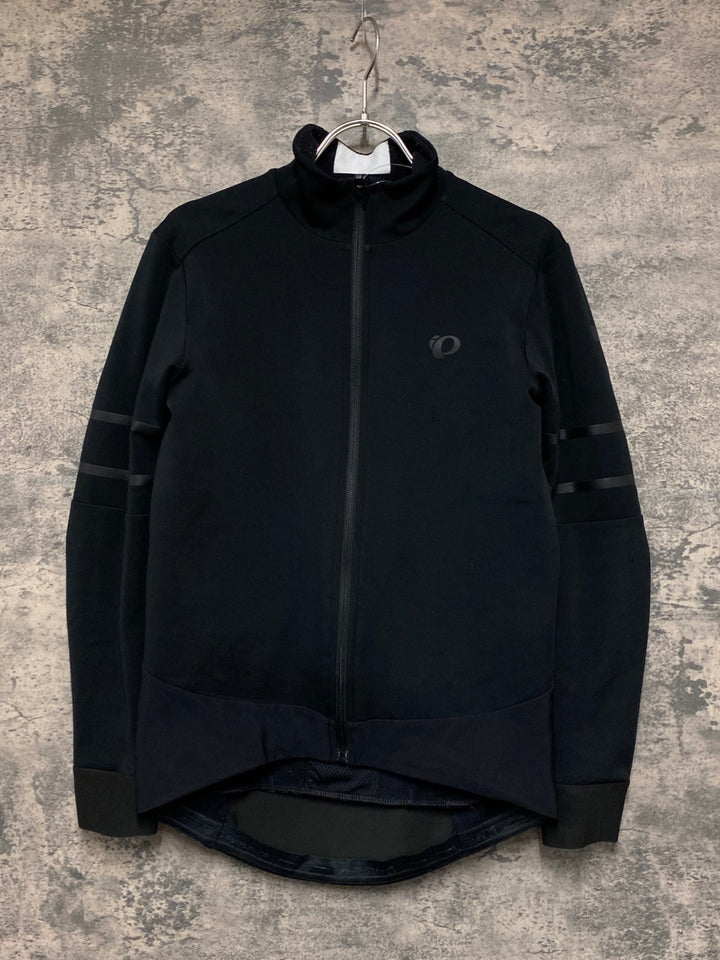 JV347 パールイズミ PEARL iZUMi 長袖サイクルジャケット 黒 M 裏起毛 黒タグ