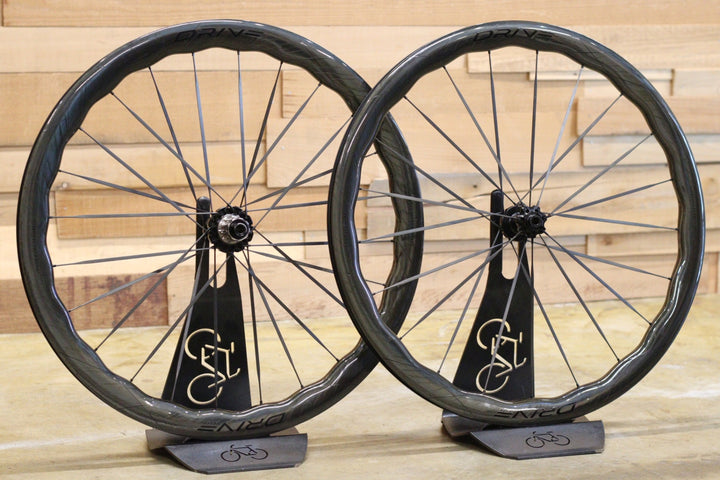 エリートホイールズ ELITE WHEELS ドライブ ヘリックス DRIVE HELIX 46D CS カーボン チューブレスレディ ホイールセット シマノ 12/11S 【立川店】
