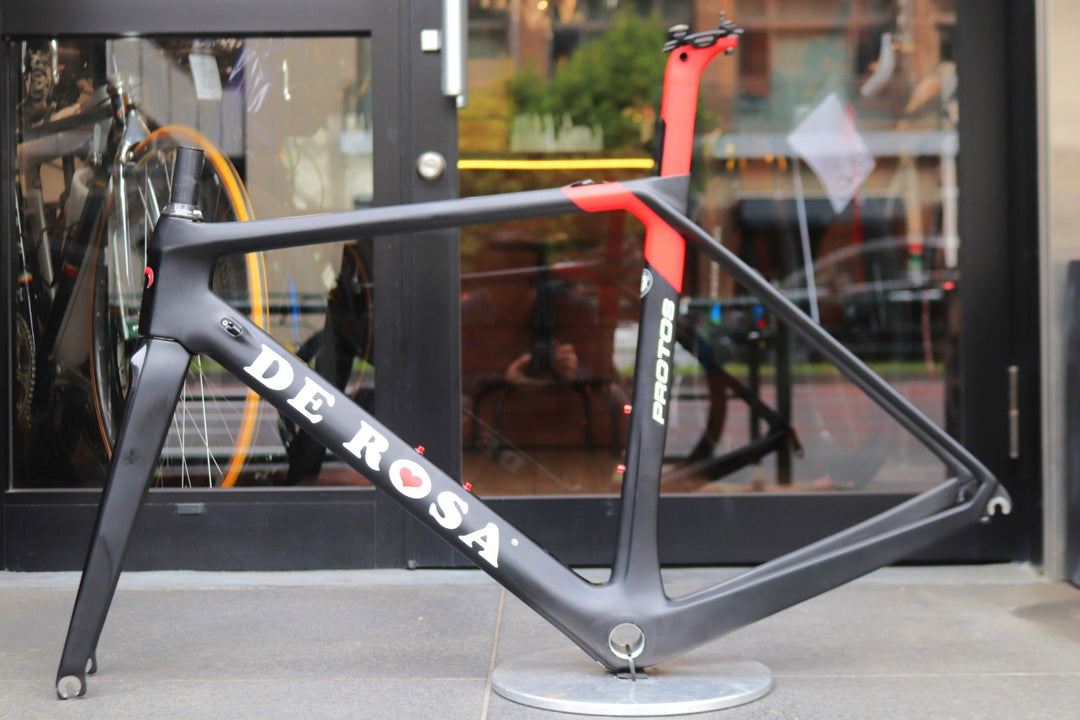 デローザ DE ROSA プロトス PROTOS 2017モデル 49サイズ カーボン ロードバイク フレームセット 【東京南麻布店】