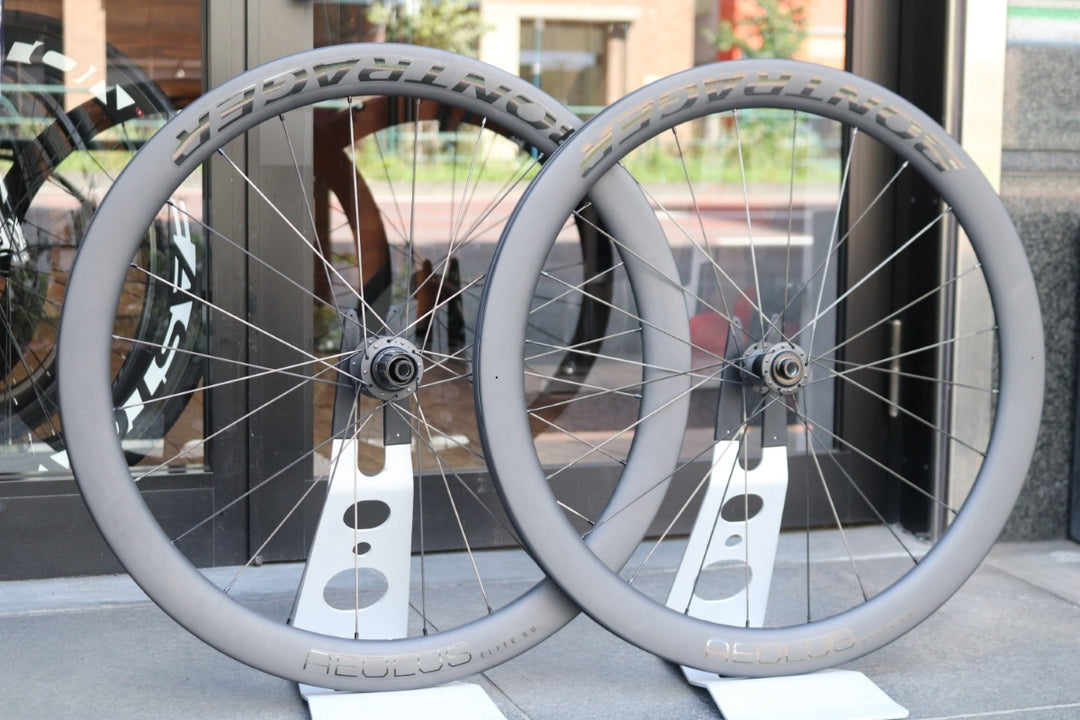 ボントレガー BONTRAGER アイオロス エリート AEOLUS ELITE 50 カーボン チューブレス ホイールセット シマノ12/11S 【東京南麻布店】