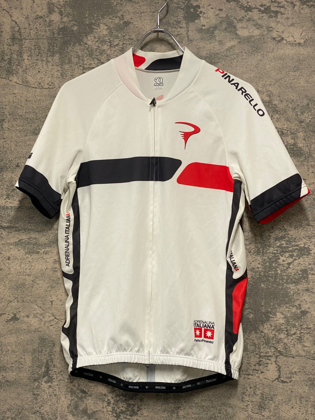 JU248 パールイズミ PEARL iZUMi 半袖 サイクルジャージ 白 L