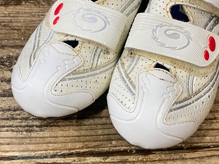 JZ158 シディ SIDI T3 トライアスロン ビンディングシューズ 白 EU39
