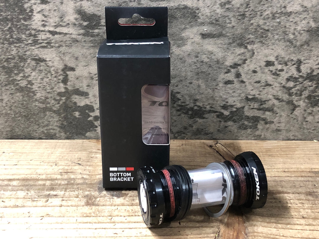 KF103 TOKEN TK878TBT セラミックベアリング BB ボトムブラケット ISO 68mm BSA