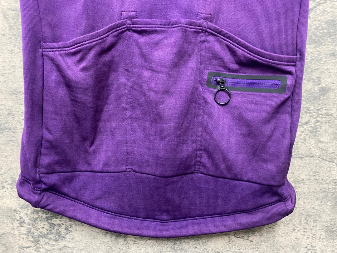 JG322 ラファ Rapha CLASSIC JERSEY Ⅱ 半袖 サイクルジャージ 紫 XS