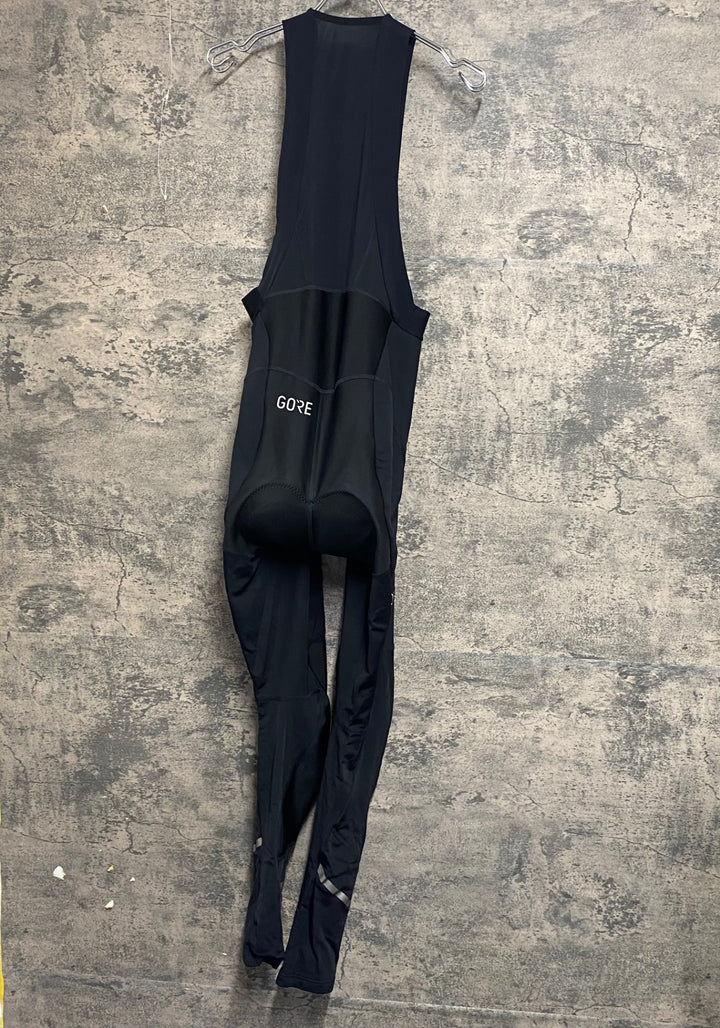 JV310 ゴアバイクウェア GORE BIKE WEAR ビブタイツ 黒 XXL 裏起毛 ※あたり,ほつれ