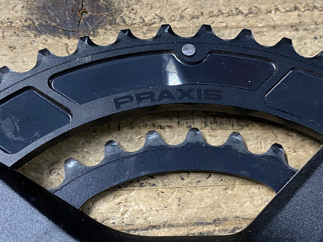 KQ609 プラクシスワークス PRAXIS WORKS LevaTime Ⅱ X-Kit チェーンリング 50/34T