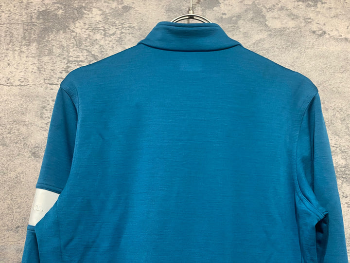 KC036 ラファ Rapha LONG SLEEVE JERSEY 長袖 サイクルジャージ ターコイズ M