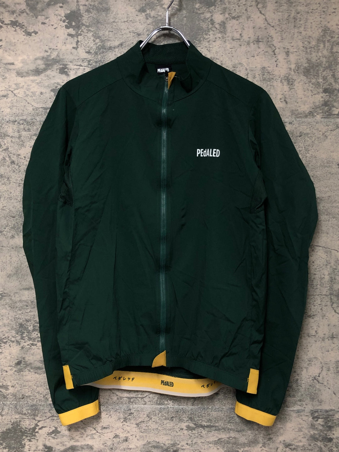 JT909 ペダレッド PEdALED Windproof Jacket 長袖 ウィンドブレーカー 緑 XL