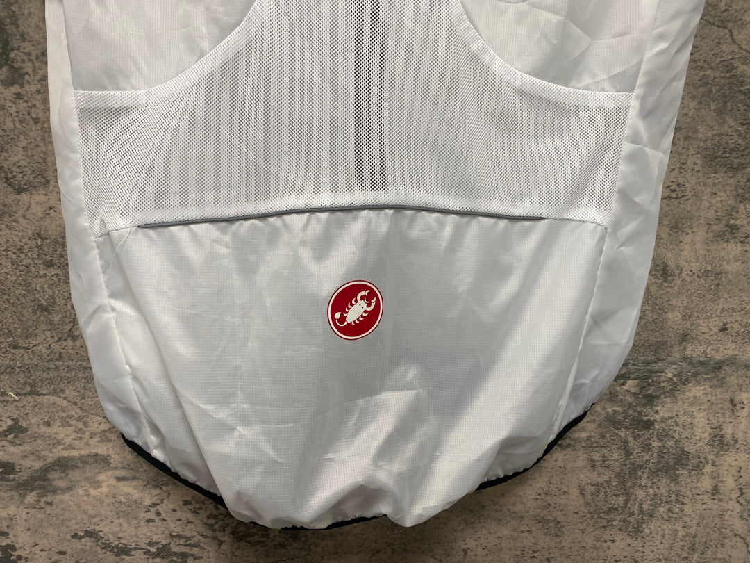 KH264 カステリ CASTELLI SQUADRA LONG VEST ジレ サイクルベスト XXL