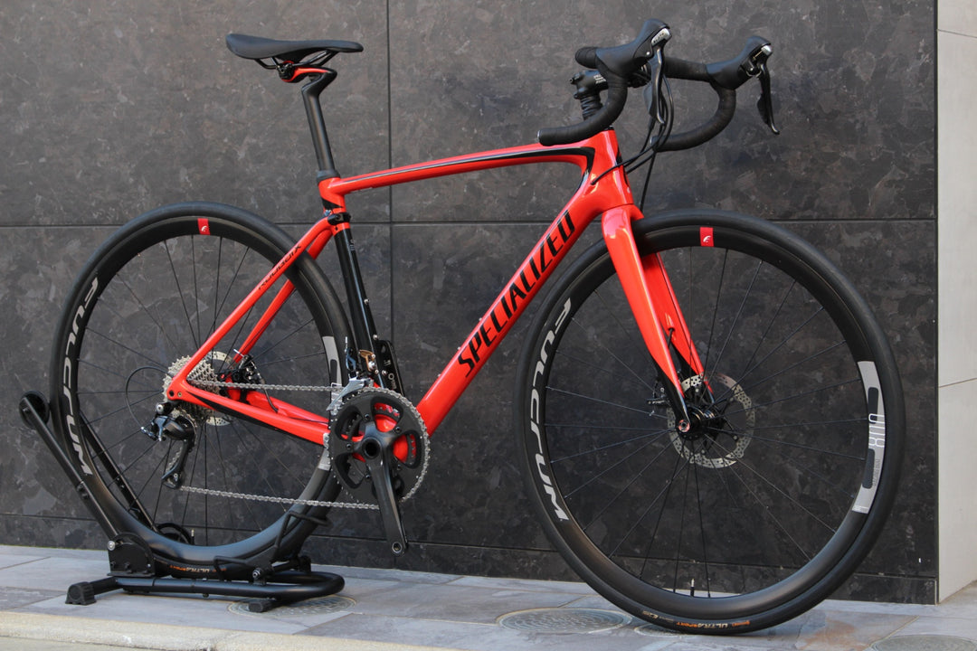 スペシャライズド SPECIALIZED ルーベ エリート ROUBAIX ELITE 2017年モデル 54サイズ シマノ105 5800 MIX 11S 機械式DISC カーボン ロードバイク 【福岡店】