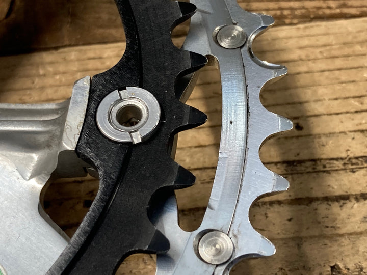 KO827 シマノ SHIMANO デュラエース DURA-ACE FC-7700 クランクセット 172.5mm MICHE SUPER TYPE チェーンリング