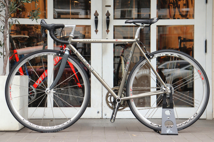 LUA595 デローザ DE ROSA チタニオ TITANIO カンパニョーロ コーラス 11S チタン ロードバイク 【横浜店】