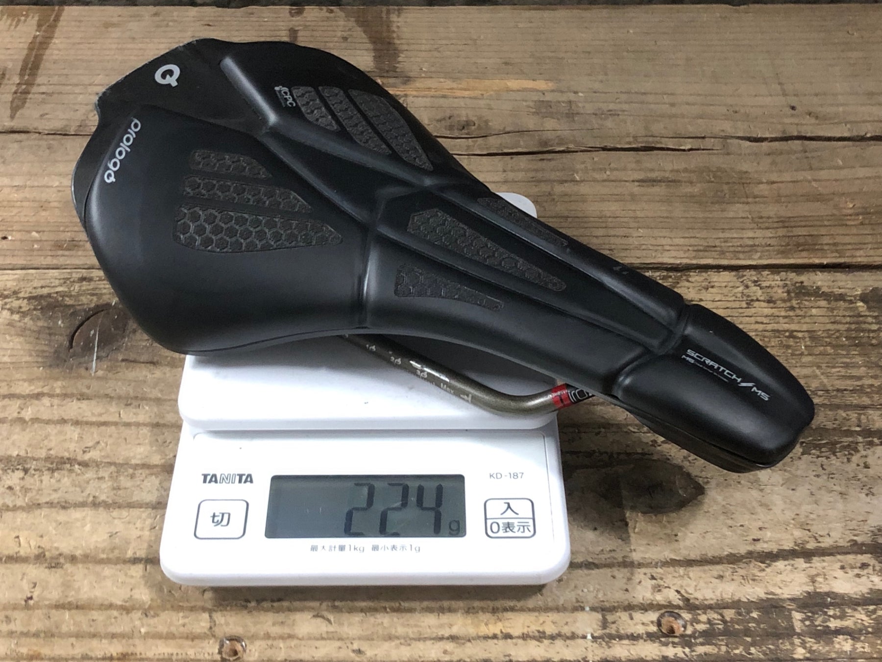 JO819 プロロゴ prologo SCRATCH M5 CPC サドル 黒 Tirox レール