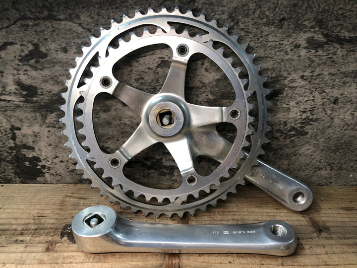 JI607 カンパニョーロ CAMPAGNOLO アテナ ATHNA クランクセット 170mm 52/42T