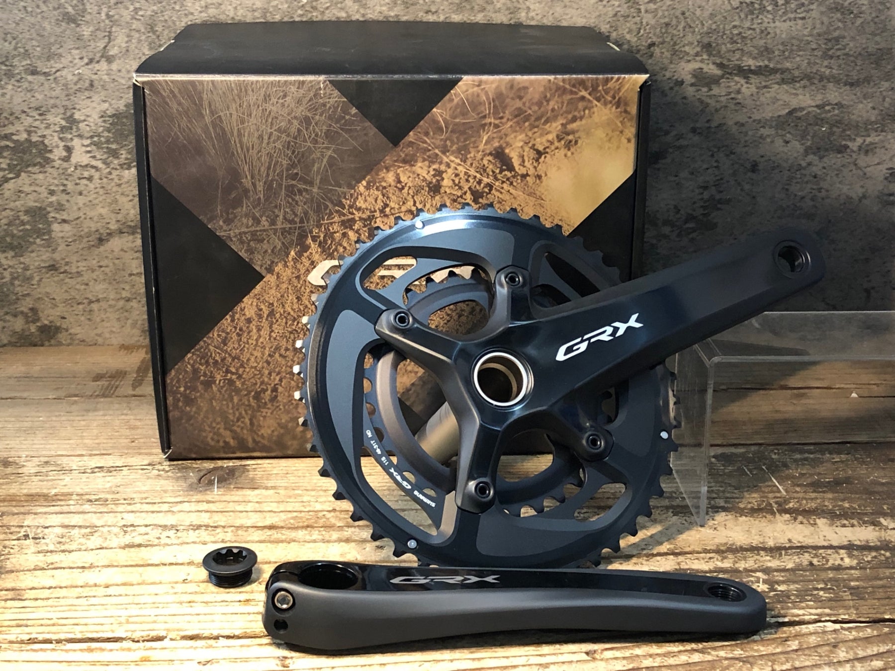 JR352 シマノ SHIMANO GRX FC-RX810-2 クランクセット 48/31T 172.5mm