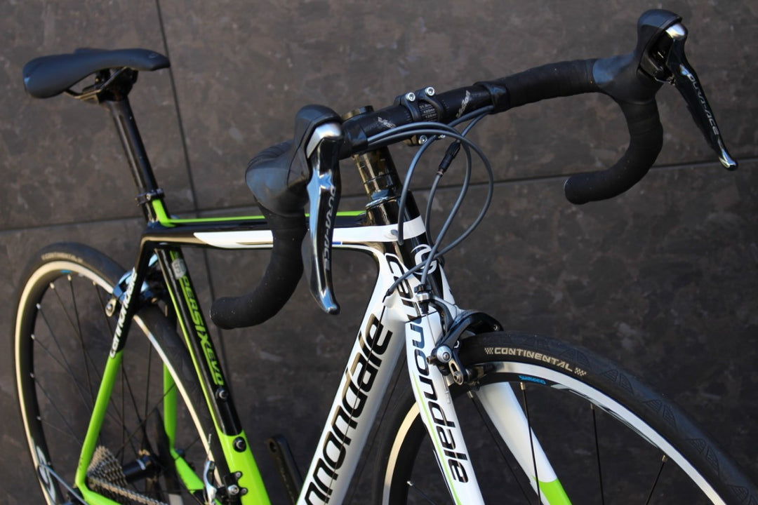 キャノンデール CANNONDALE スーパーシックス エボ SUPERSIX EVO HI-MOD 2014 50サイズ シマノ デュラエース 9000 Mix 11S カーボン ロードバイク 【福岡店】