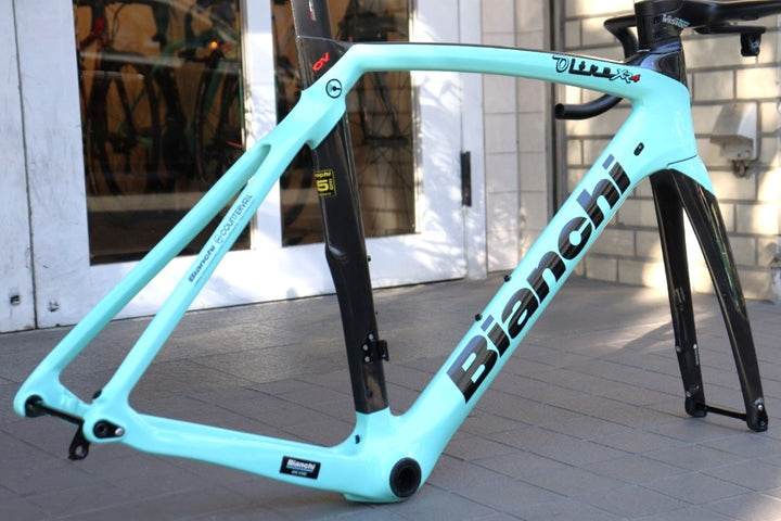 ビアンキ Bianchi オルトレ ディスク Oltre XR4 DISC 2021モデル 55サイズ カーボン ロードバイク フレームセット vision METRON 5D 【横浜店】