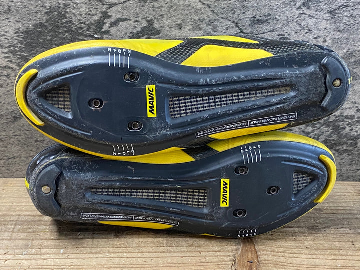 KH365 マヴィック MAVIC COSMIC BOA ビンディングシューズ 黒 3穴 41 1/3 26cm