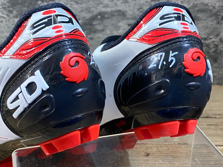 KG381 シディ SIDI TRACE MTB ビンディングシューズ 白 SPD EU45 ※ペン字あり