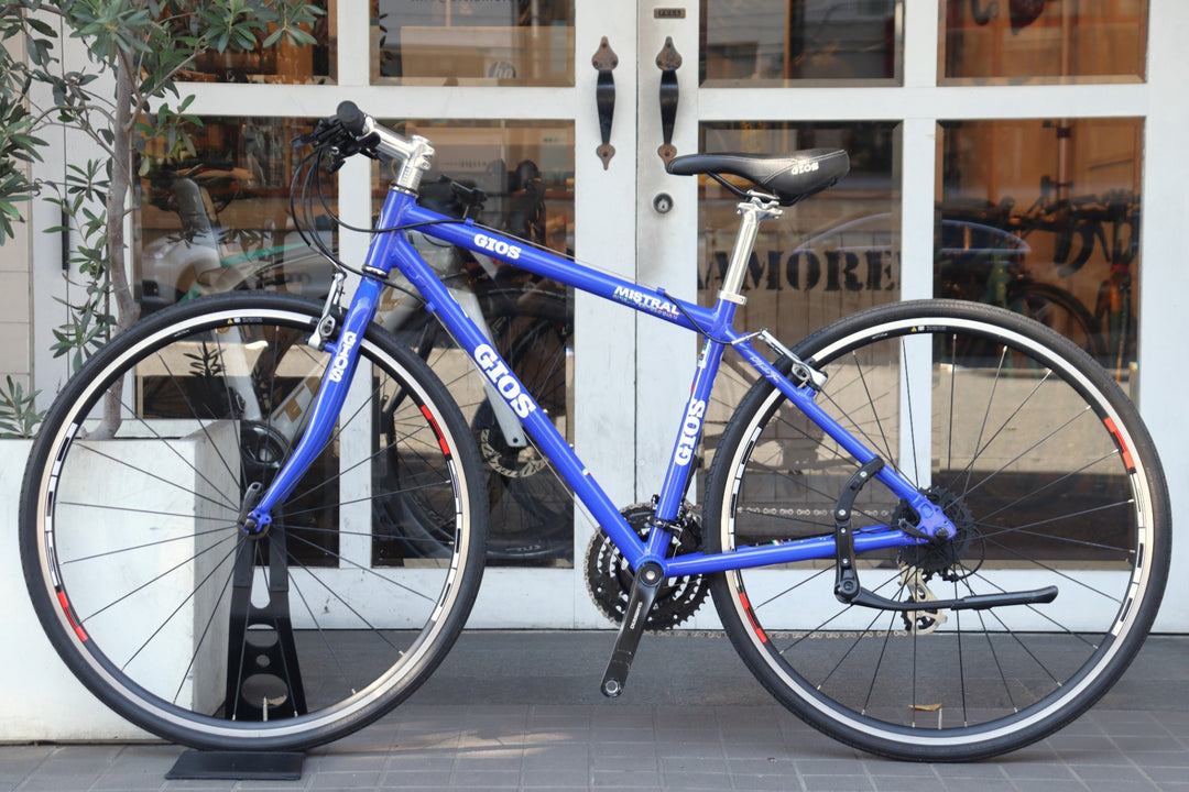 ジオス GIOS ミストラル MISTRAL 2016モデル 43サイズ シマノ アルタス 8S アルミ クロスバイク 【横浜店】