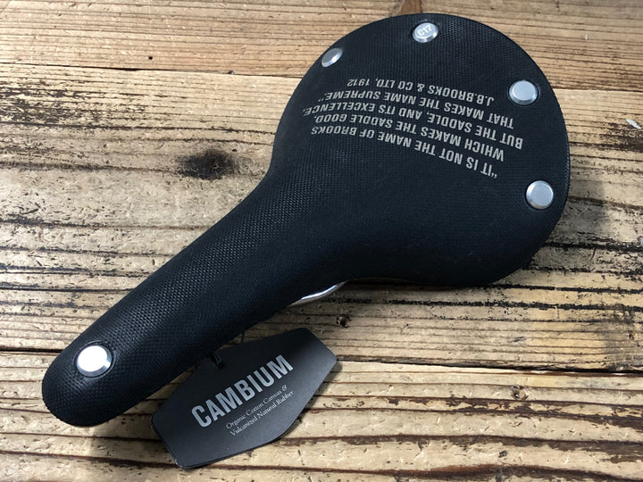KL117 ブルックス BROOKS カンビウム CAMBIUM C17 TEST GRAPHIC サドル 黒