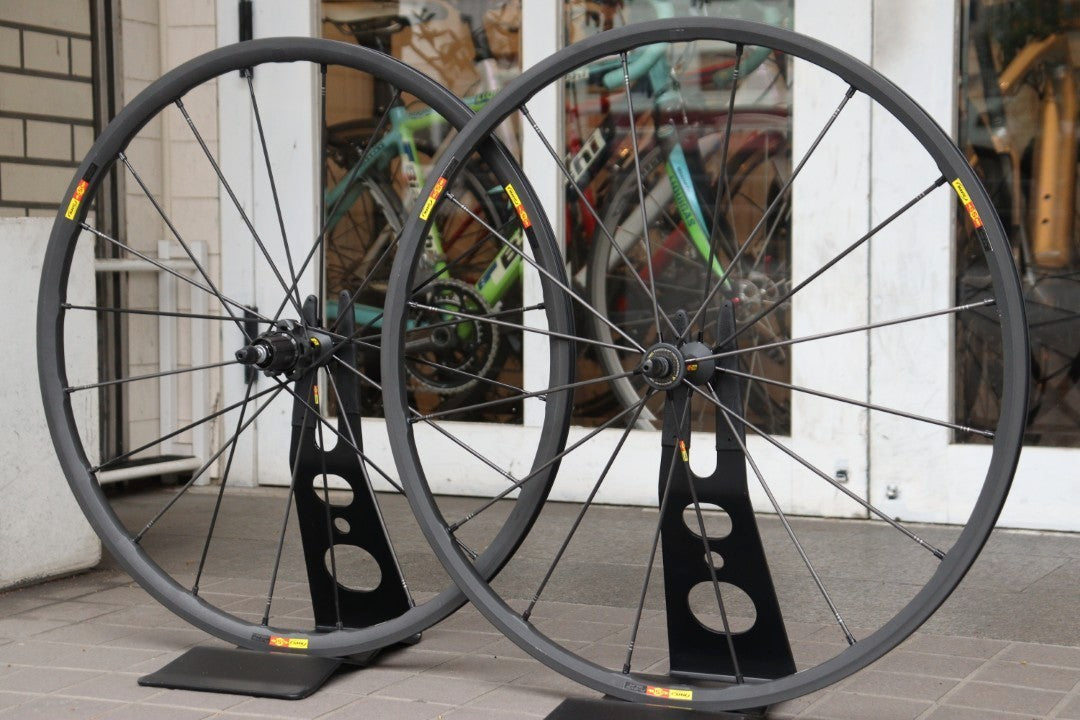 マヴィック MAVIC R-SYS SLR アルミ クリンチャー ホイールセット シマノ11S/12S ナローリム 15C 【横浜店】
