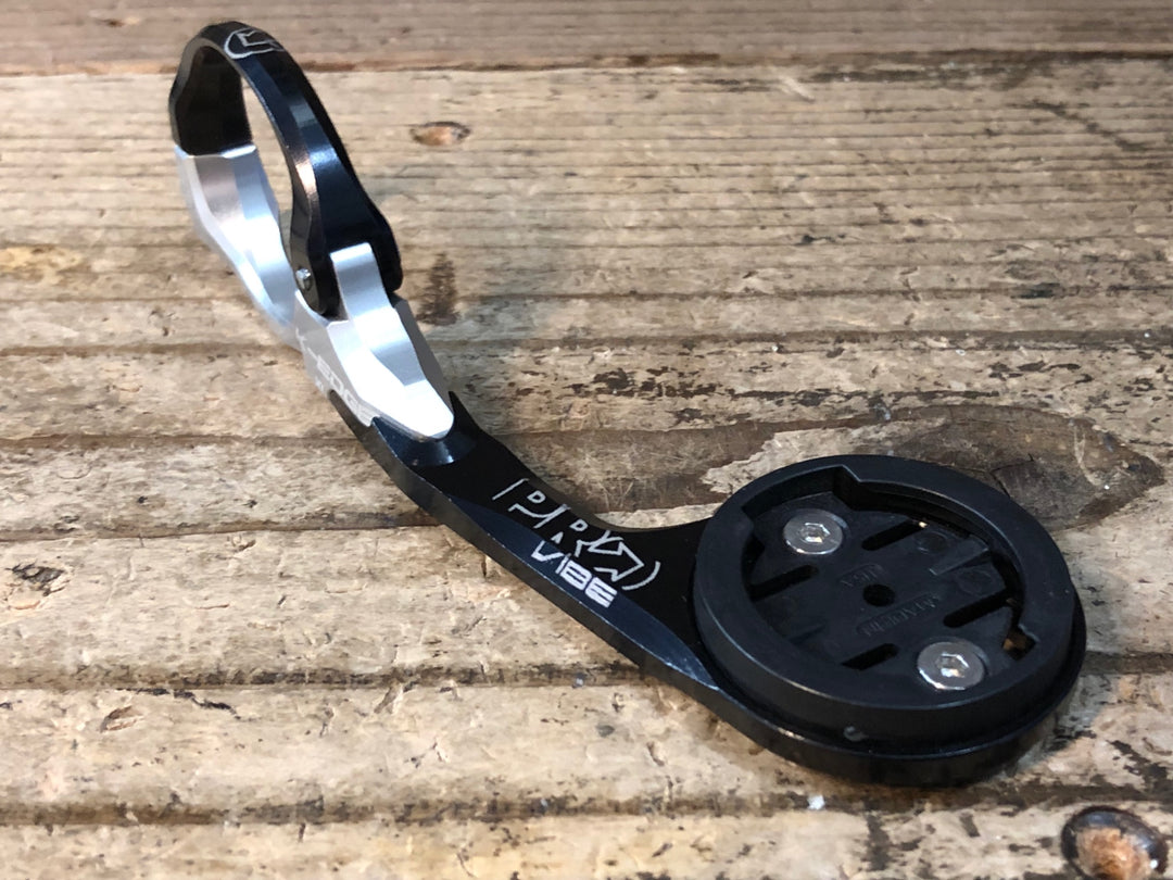 JQ853 シマノ SHIMANO PRO VIBE K-EDGE サイクルコンピューターマウント ブラックシルバー Φ31.8 GARMIN