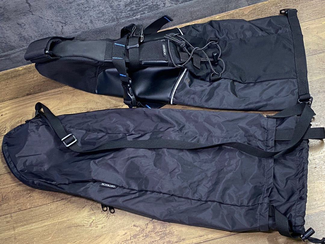 JM794 オーストリッチ OSTRICH サドルバッグ 黒