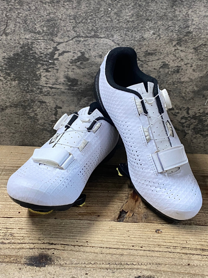 KF974 ジロ GIRO CADET ビンディングシューズ 白 EU40