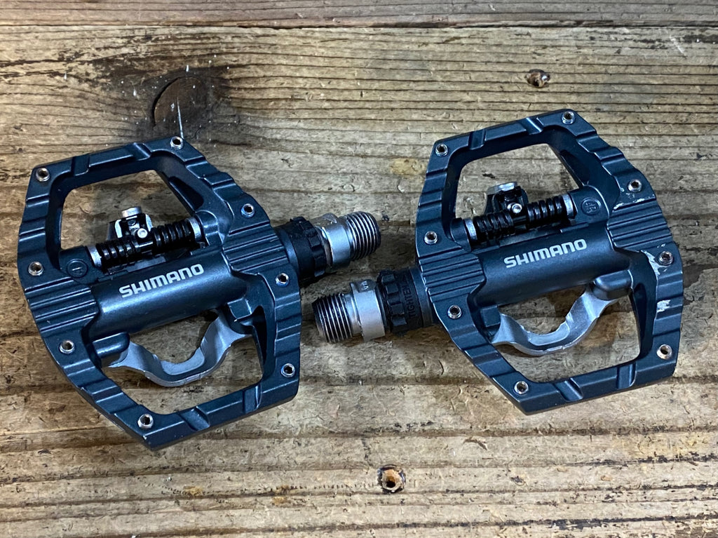 JW669 シマノ SHIMANO PD-EH500 片面フラット ビンディングペダル SPD