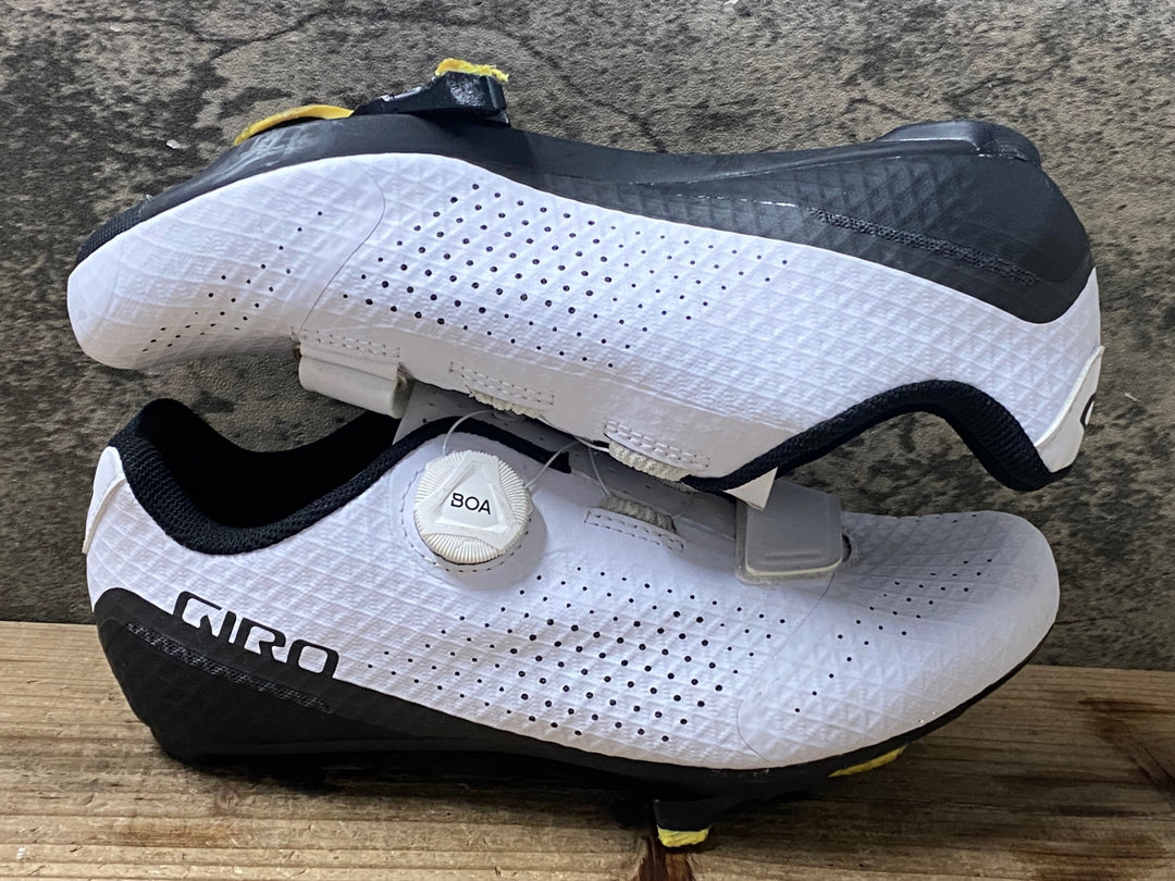 KF974 ジロ GIRO CADET ビンディングシューズ 白 EU40