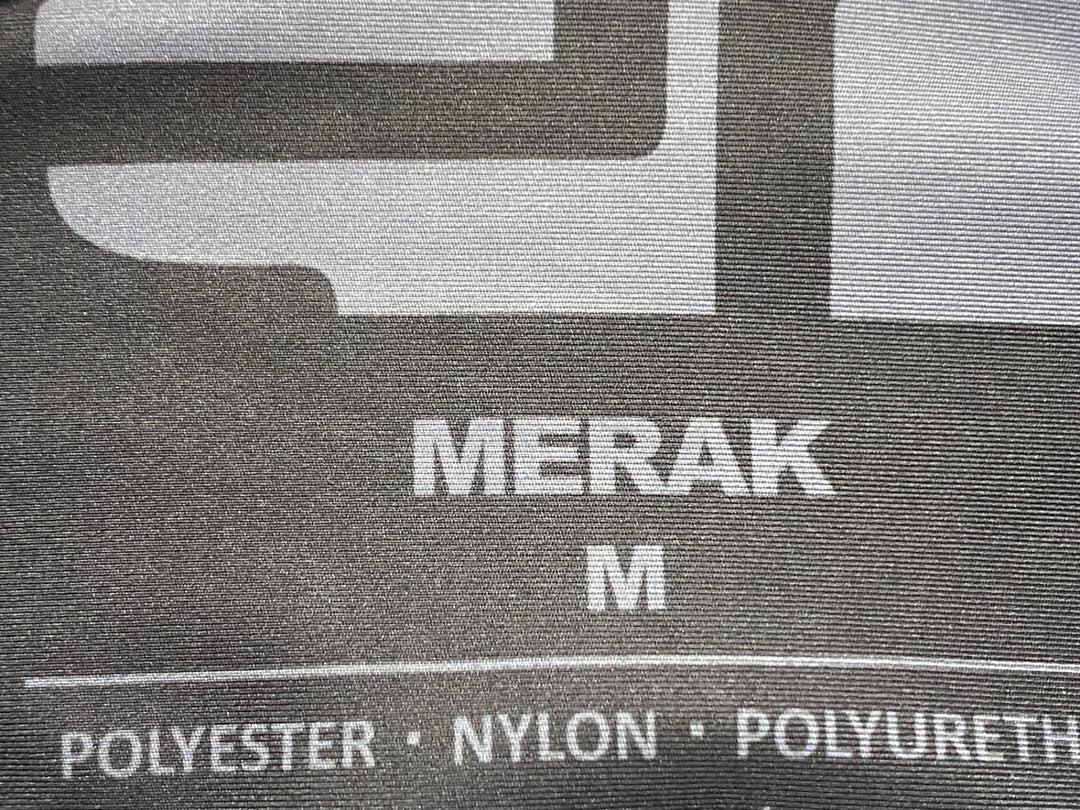 KM225 レリック reric MERAK 半袖 サイクルジャージ 黒グレー M