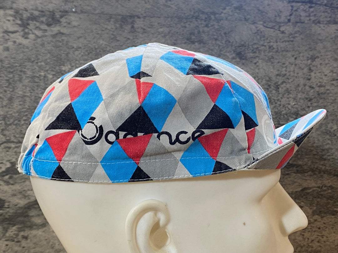 JW683 ケイデンス Cadence サイクルキャップ グレー 青 赤 総柄
