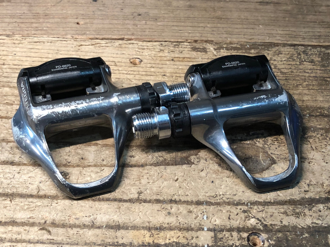 JI740 シマノ SHIMANO アルテグラ ULTEGRA PD-6620 SPD-SL ビンディングペダル