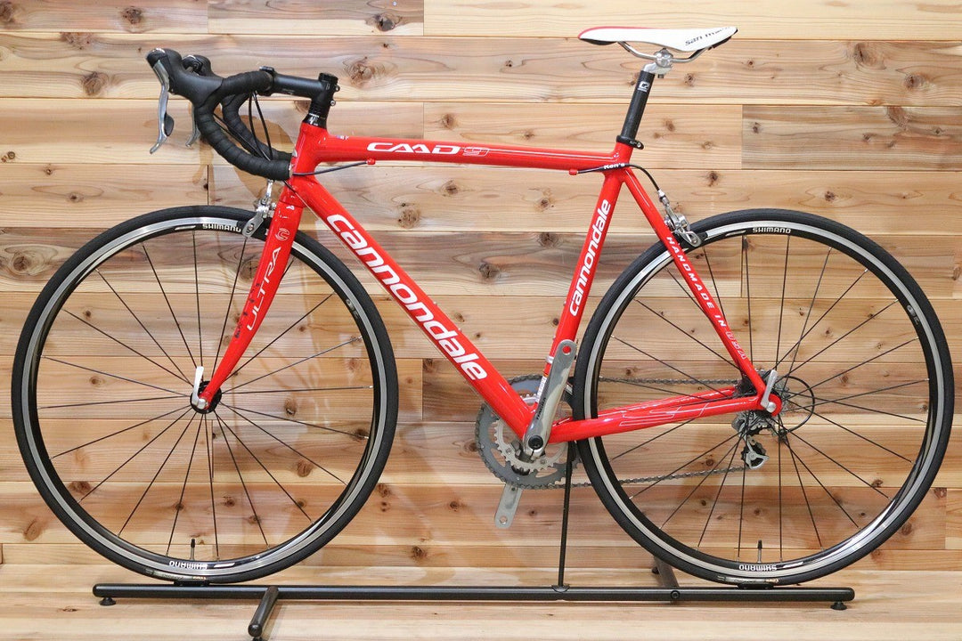 キャノンデール CANNONDALE キャド CAAD9-6 2009モデル 54サイズ シマノ ティアグラ 4500 MIX 9S アルミ ロードバイク 【広島店】