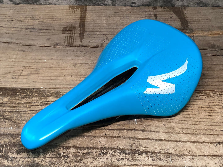 JF086 スペシャライズド SPECIALIZED パワー POWER ARC サドル ターコイズ Hollow Ti レール 155mm