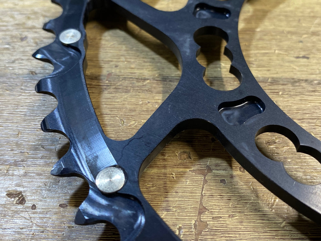 KP672 ローター ROTOR Q-RINGS 楕円 チェーンリングセット 50/34T 10S PCD110 5arm