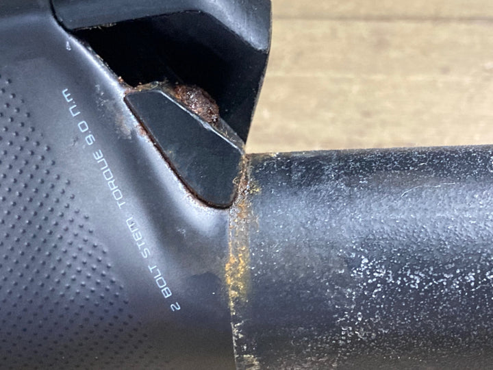 KQ249 スペシャライズド SPECIALIZED AEROFLY2 エアロフライ2 カーボンドロップハンドル 400mm Φ31.8 ※ケーブルトランジションキャップボルト錆、固着