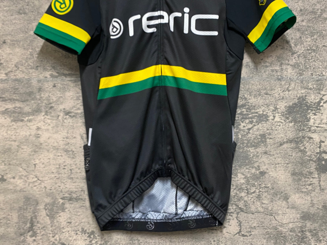 JO283 レリック RERIC 半袖サイクルジャージ 黒 M