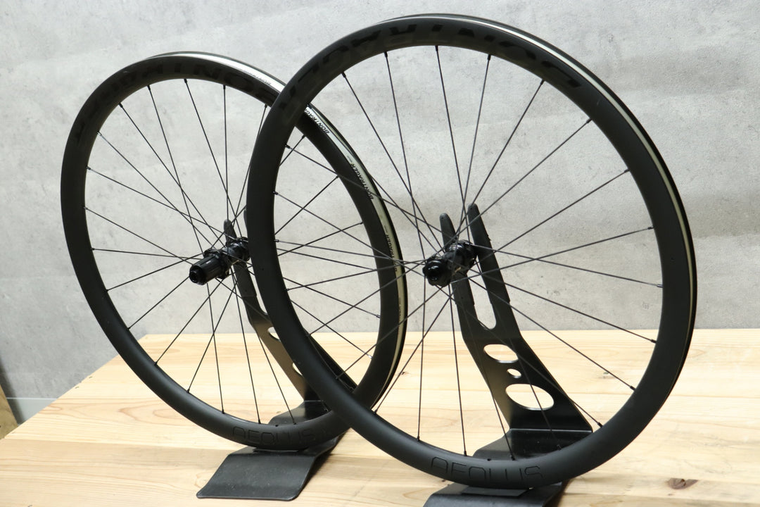 ボントレガー BONTRAGER アイオロス AEOLUS PRO37 カーボン チューブレスレディ ホイールセット シマノ11/12S 【さいたま浦和店】