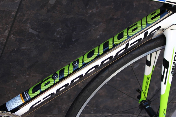 キャノンデール CANNONDALE スーパーシックス エボ SUPERSIX EVO HI-MOD 2014 50サイズ シマノ デュラエース 9000 Mix 11S カーボン ロードバイク 【福岡店】