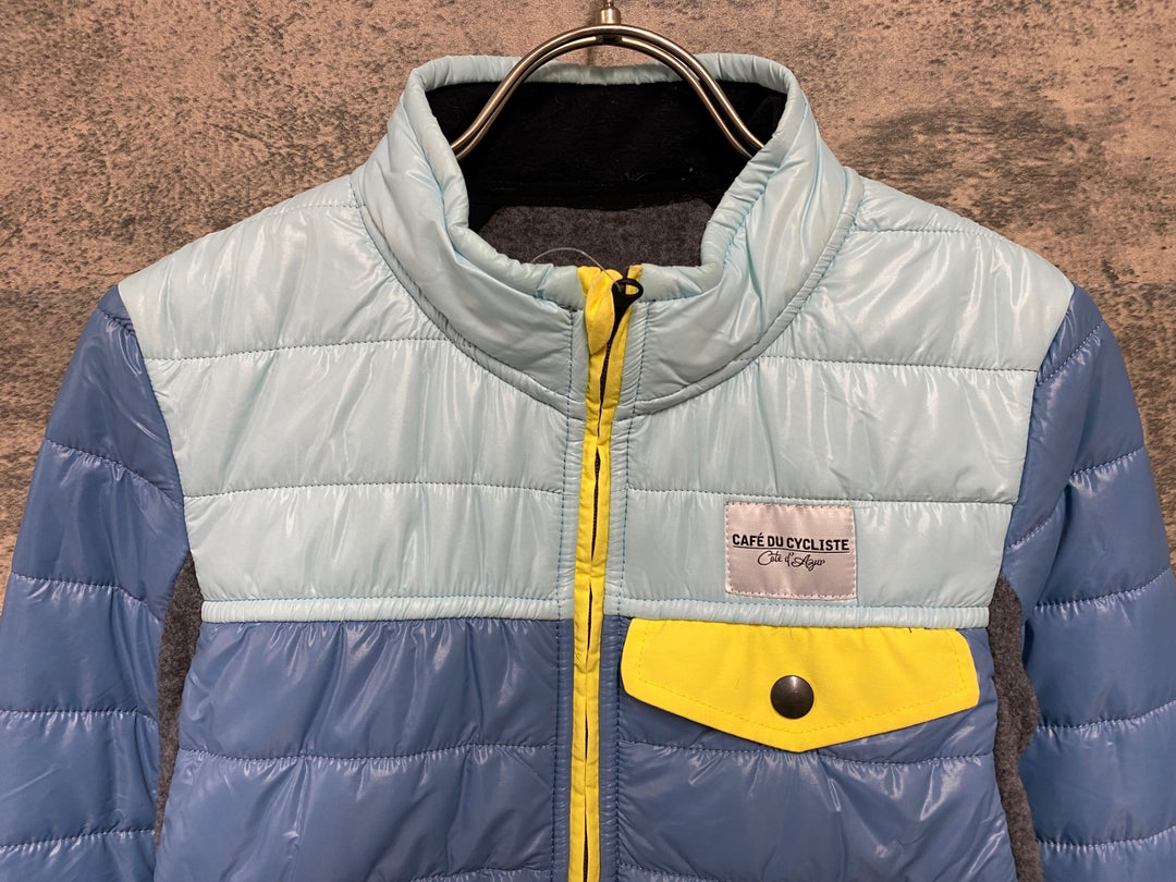 KC334 カフェドシクリステ Cafe du Cycliste Albertine Women 長袖 サイクルジャケット 青 S