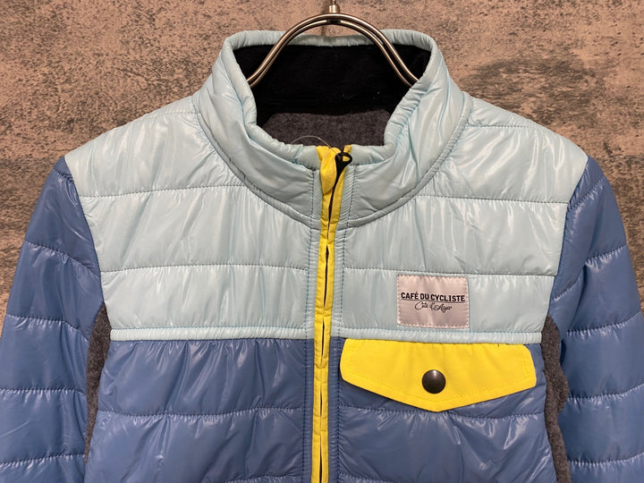 KC334 カフェドシクリステ Cafe du Cycliste Albertine Women 長袖 サイクルジャケット 青 S