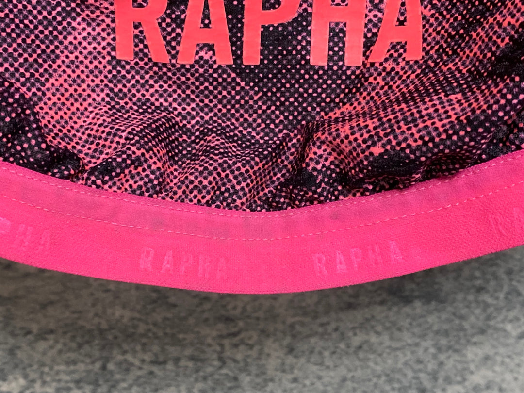JM643 ラファ Rapha PRO TEAM LIGHTWEIGHT GILET ROAD GRAFFITI ジレ サイクルベスト 黒 ピンク M