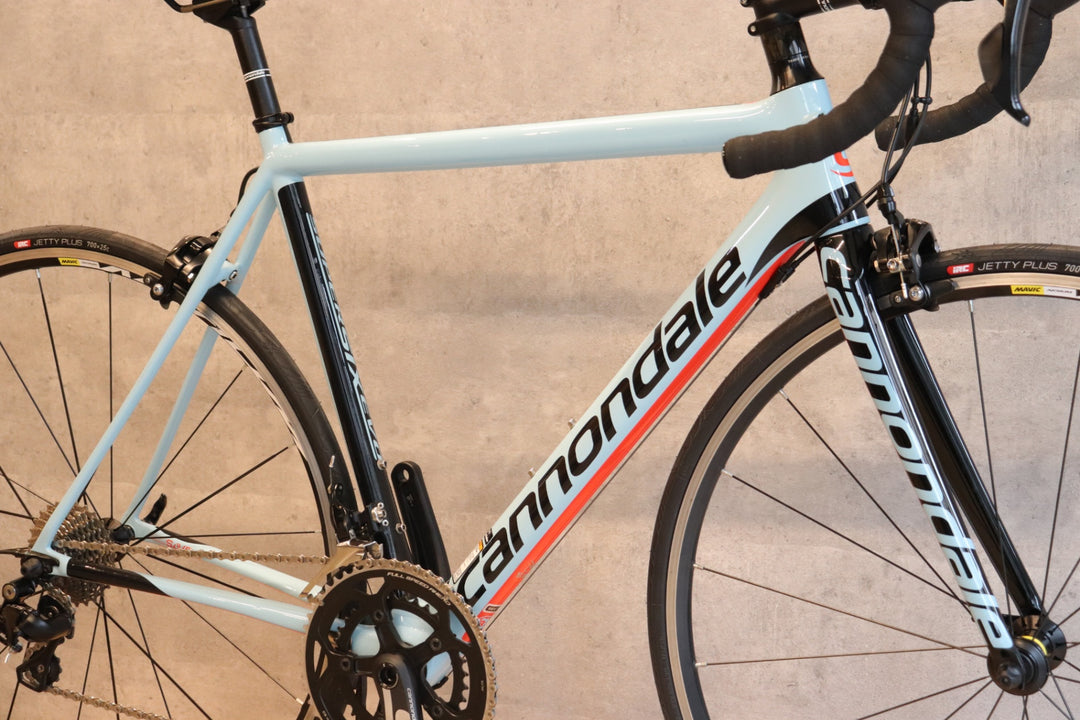 キャノンデール CANNONDALE スーパーシックス エヴォ SUPERSIX EVO 2017モデル 52サイズ シマノ 105 5800MIX 11S カーボン ロードバイク 【さいたま浦和店】
