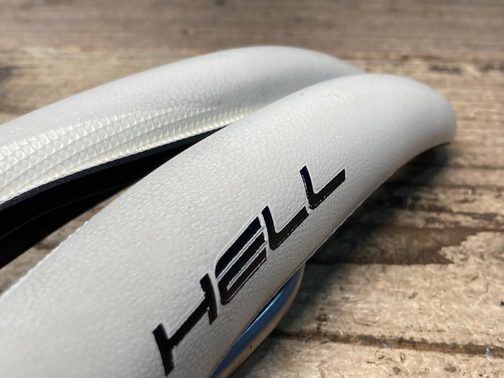 JK589 SELLE SMP HELL サドル 白 ステンレスレール 145mm