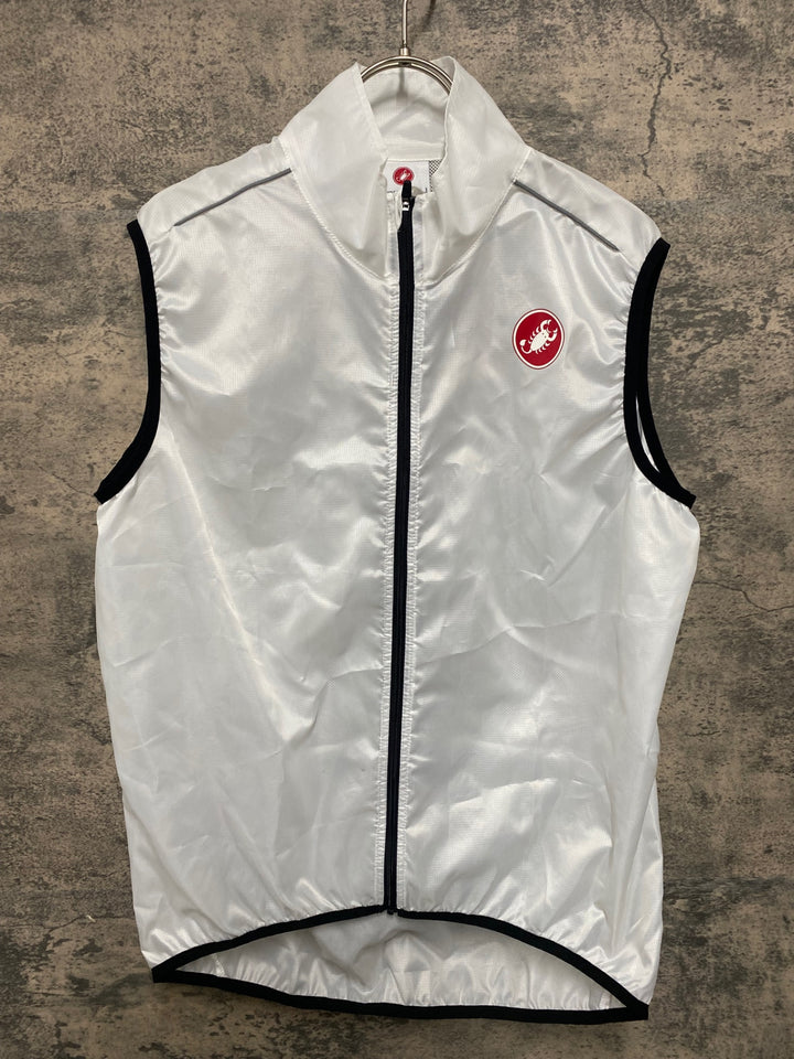 KH264 カステリ CASTELLI SQUADRA LONG VEST ジレ サイクルベスト XXL